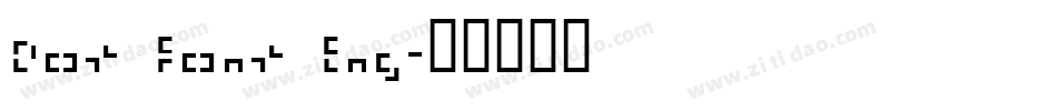 Dot Font Eng字体转换